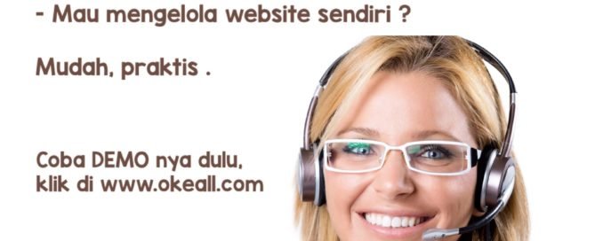Demo Website Di JualON.com , Tampilan Depan Dan Admin