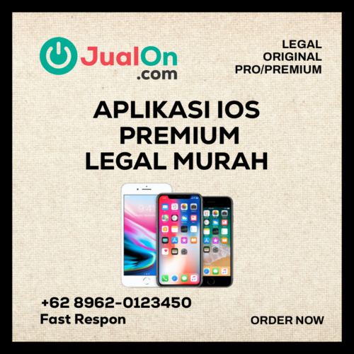 APLIKASI IOS PREMIUM LEGAL MURAH