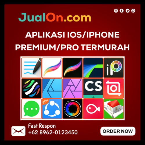 APLIKASI IOS/IPHONE PREMIUM/PRO TERMURAH