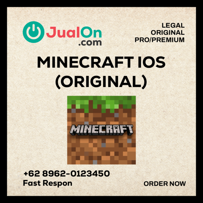 MINECRAFT IOS (ORIGINAL)