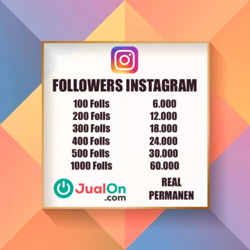 Follower Permanen Instagram Real Aktif